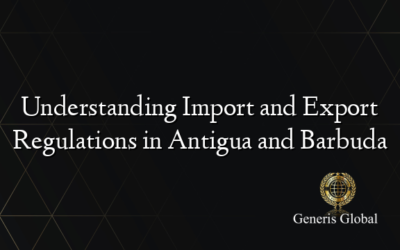 Understanding Import and Export Regulations in Antigua and Barbuda