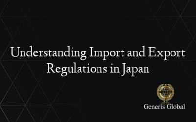 Understanding Import and Export Regulations in Japan