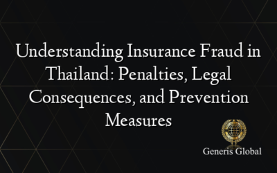 Understanding Insurance Fraud in Thailand: Penalties, Legal Consequences, and Prevention Measures