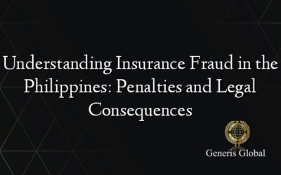 Understanding Insurance Fraud in the Philippines: Penalties and Legal Consequences