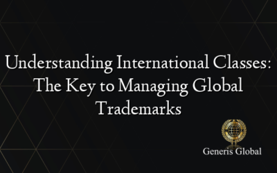 Understanding International Classes: The Key to Managing Global Trademarks