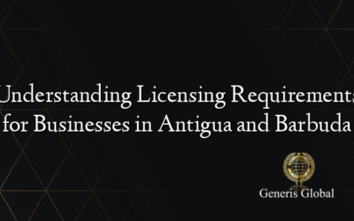 Understanding Licensing Requirements for Businesses in Antigua and Barbuda