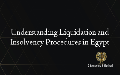 Understanding Liquidation and Insolvency Procedures in Egypt