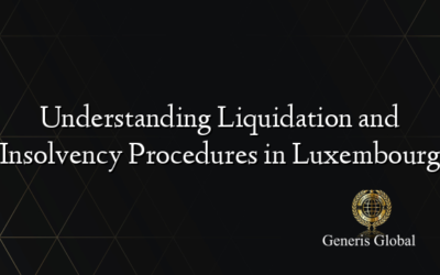 Understanding Liquidation and Insolvency Procedures in Luxembourg
