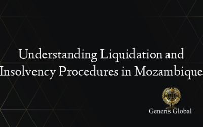 Understanding Liquidation and Insolvency Procedures in Mozambique