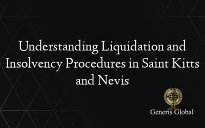 Understanding Liquidation and Insolvency Procedures in Saint Kitts and Nevis