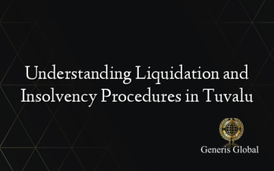 Understanding Liquidation and Insolvency Procedures in Tuvalu