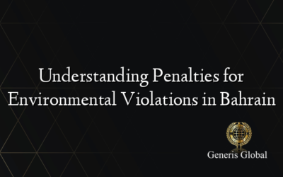 Understanding Penalties for Environmental Violations in Bahrain
