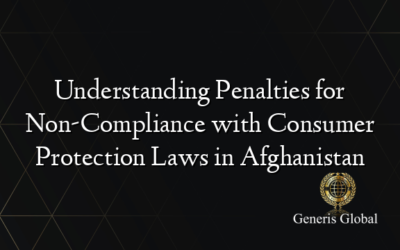 Understanding Penalties for Non-Compliance with Consumer Protection Laws in Afghanistan