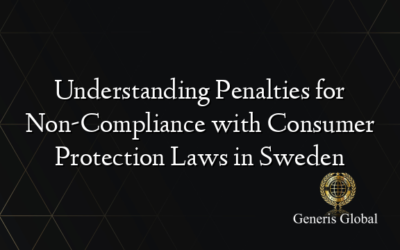 Understanding Penalties for Non-Compliance with Consumer Protection Laws in Sweden