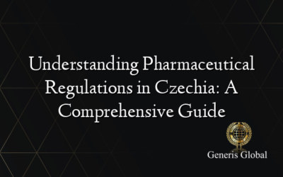 Understanding Pharmaceutical Regulations in Czechia: A Comprehensive Guide