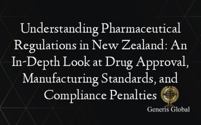 Understanding Pharmaceutical Regulations in New Zealand: An In-Depth Look at Drug Approval, Manufacturing Standards, and Compliance Penalties