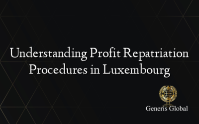 Understanding Profit Repatriation Procedures in Luxembourg