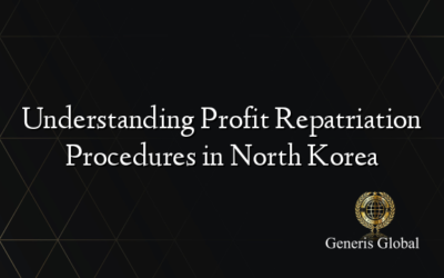 Understanding Profit Repatriation Procedures in North Korea