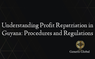 Understanding Profit Repatriation in Guyana: Procedures and Regulations