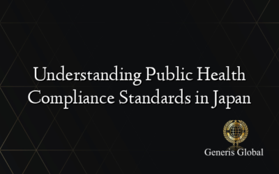 Understanding Public Health Compliance Standards in Japan