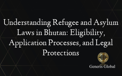 Understanding Refugee and Asylum Laws in Bhutan: Eligibility, Application Processes, and Legal Protections