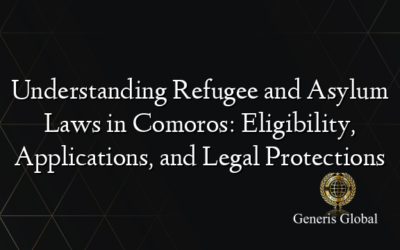 Understanding Refugee and Asylum Laws in Comoros: Eligibility, Applications, and Legal Protections
