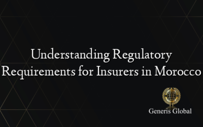 Understanding Regulatory Requirements for Insurers in Morocco