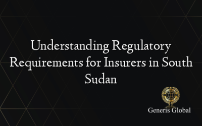 Understanding Regulatory Requirements for Insurers in South Sudan