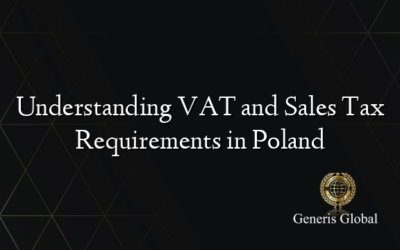 Understanding VAT and Sales Tax Requirements in Poland