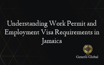 Understanding Work Permit and Employment Visa Requirements in Jamaica