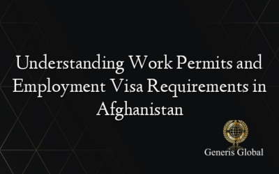 Understanding Work Permits and Employment Visa Requirements in Afghanistan
