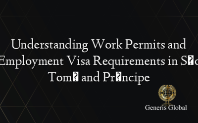 Understanding Work Permits and Employment Visa Requirements in São Tomé and Príncipe