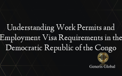Understanding Work Permits and Employment Visa Requirements in the Democratic Republic of the Congo
