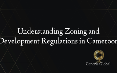 Understanding Zoning and Development Regulations in Cameroon