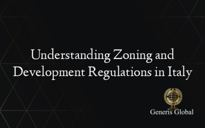 Understanding Zoning and Development Regulations in Italy