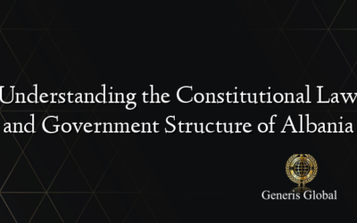 Understanding the Constitutional Law and Government Structure of Albania