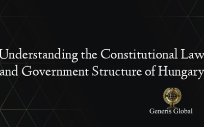 Understanding the Constitutional Law and Government Structure of Hungary