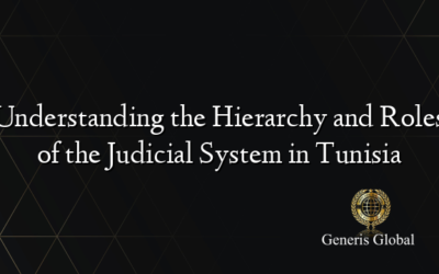 Understanding the Hierarchy and Roles of the Judicial System in Tunisia