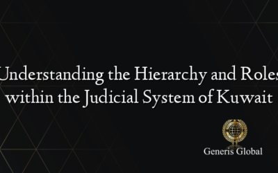 Understanding the Hierarchy and Roles within the Judicial System of Kuwait