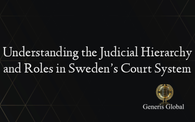 Understanding the Judicial Hierarchy and Roles in Sweden’s Court System