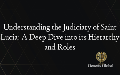 Understanding the Judiciary of Saint Lucia: A Deep Dive into its Hierarchy and Roles