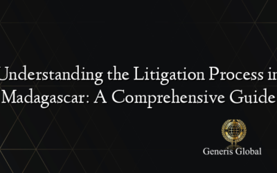 Understanding the Litigation Process in Madagascar: A Comprehensive Guide