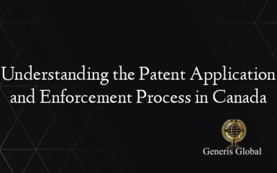Understanding the Patent Application and Enforcement Process in Canada