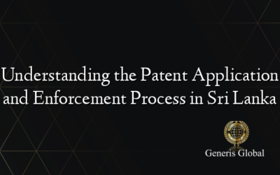 Understanding the Patent Application and Enforcement Process in Sri Lanka