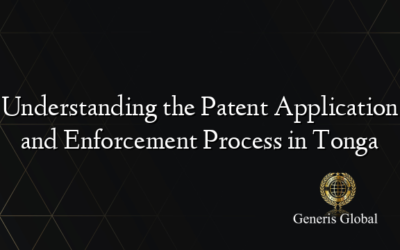 Understanding the Patent Application and Enforcement Process in Tonga