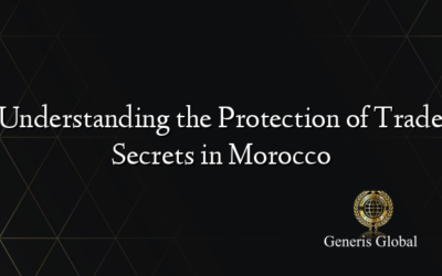 Understanding the Protection of Trade Secrets in Morocco