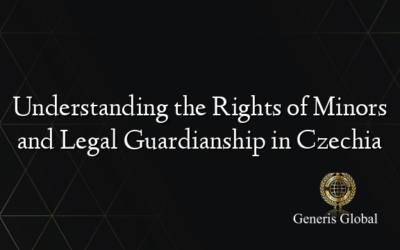 Understanding the Rights of Minors and Legal Guardianship in Czechia