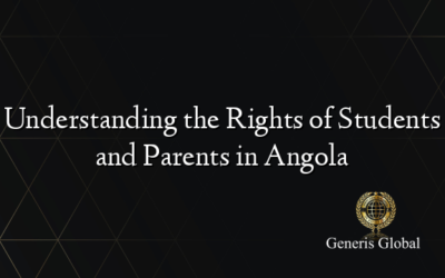 Understanding the Rights of Students and Parents in Angola