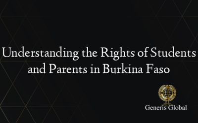 Understanding the Rights of Students and Parents in Burkina Faso