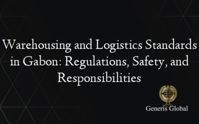 Warehousing and Logistics Standards in Gabon: Regulations, Safety, and Responsibilities