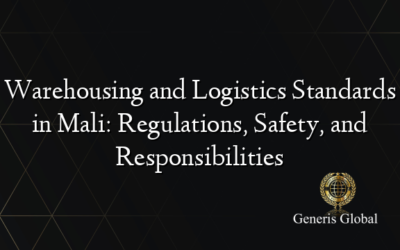 Warehousing and Logistics Standards in Mali: Regulations, Safety, and Responsibilities