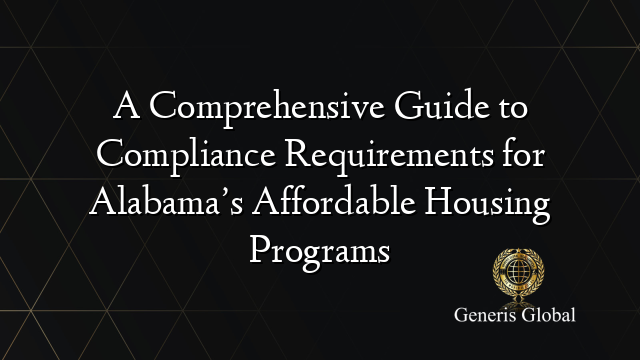 A Comprehensive Guide to Compliance Requirements for Alabama’s ...