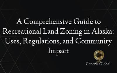 A Comprehensive Guide to Recreational Land Zoning in Alaska: Uses, Regulations, and Community Impact