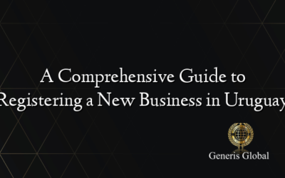 A Comprehensive Guide to Registering a New Business in Uruguay